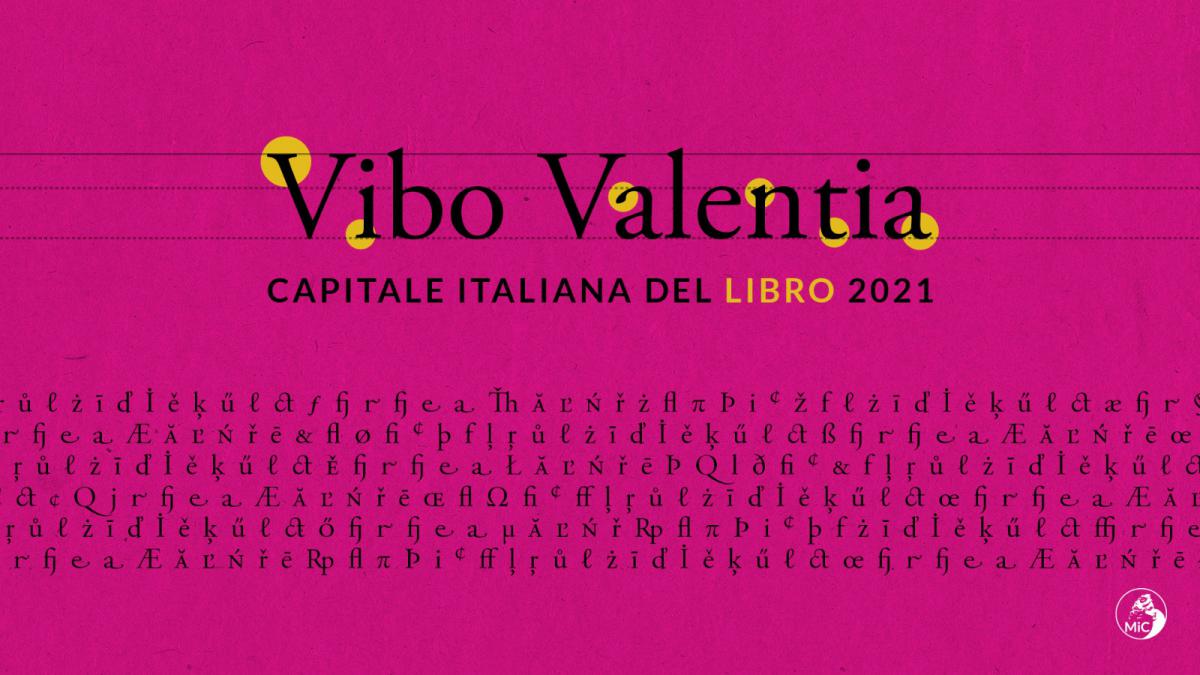 Vibo Valentia Capitale italiana del libro 2021